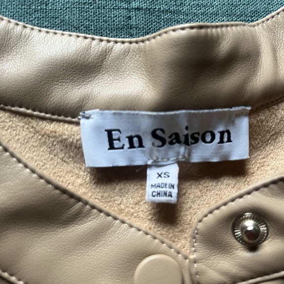 En Saison Leather Midi - Picture 3 of 3